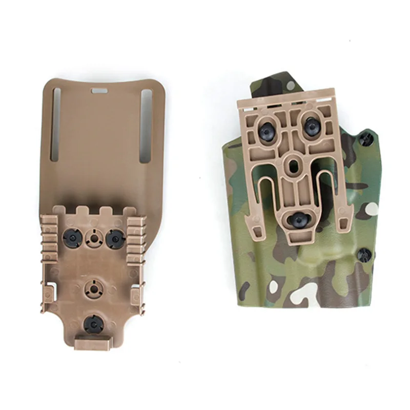 Funda de cinturón Compatible con luz TMC Glock17 X300, adaptador de liberación rápida para GBB Glock, 2021, envío gratis - imagen 2