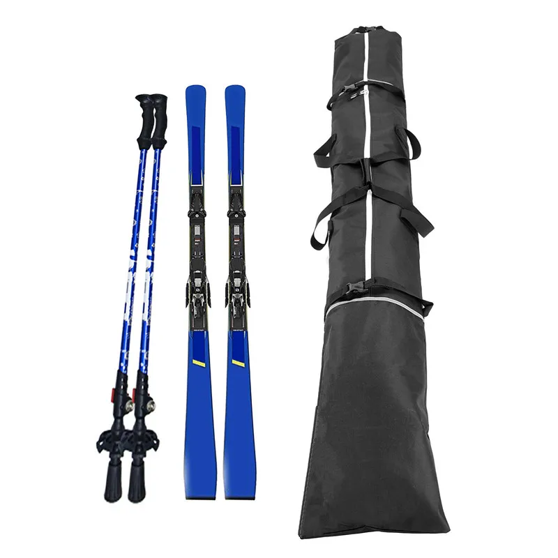 Juego de combinación de bolsa de bota de esquí, bolsa de Snowboard doble, bolsa de esquí impermeable de gran capacidad, bolsa de almacenamiento de ropa de esquí de viaje - imagen 2