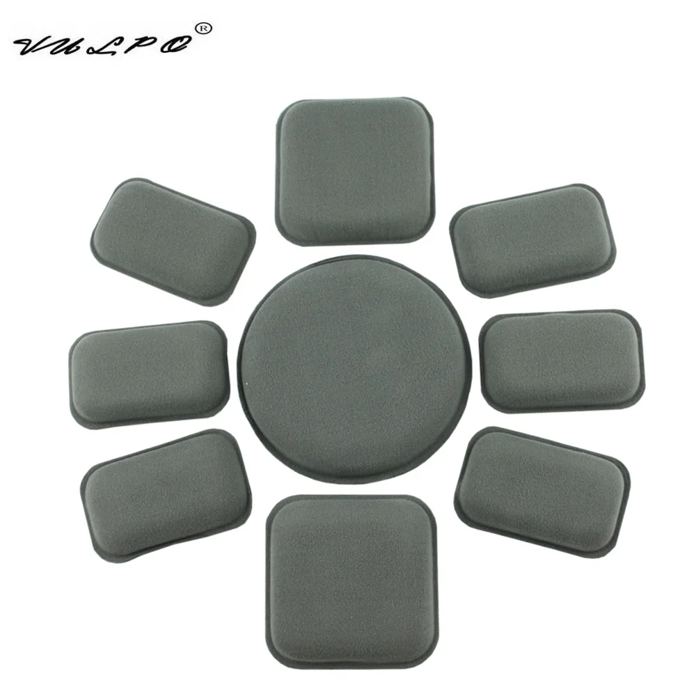 Almohadillas de repuesto para casco VULPO, kit de almohadillas protectoras de espuma suave Universal para casco FAST/MICH/ACH