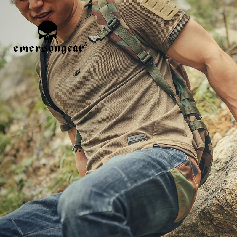 EMERSONGEAR-Camiseta deportiva táctica UMP Frogmen con etiqueta azul, ligera, de secado rápido, para correr, manga larga, tiro al aire libre - imagen 3