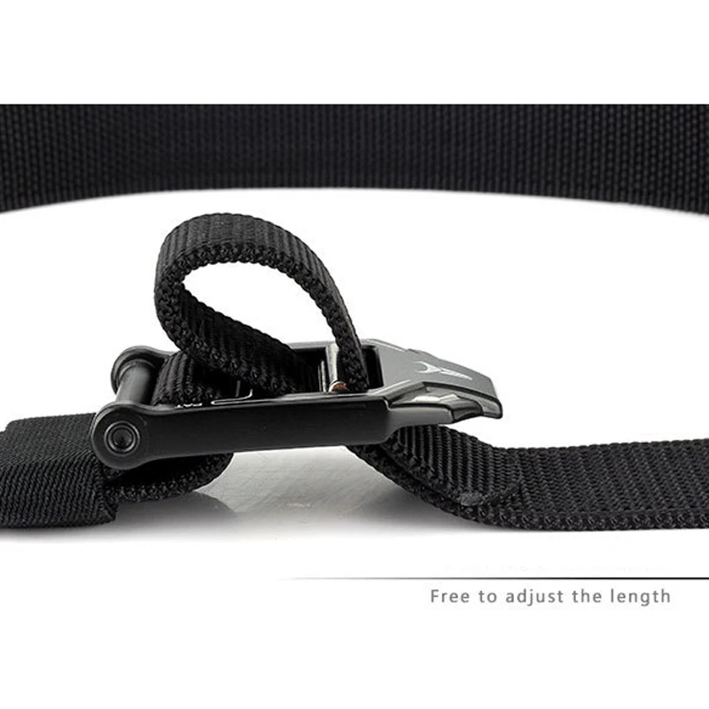 Cinturón militar táctico resistente al desgaste para hombre, cinturón de nailon 800D a la moda, Polce swat, cinturón multifunción tejido de aleación de zinc para exteriores 2020 - imagen 4