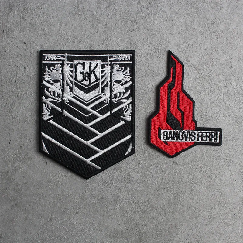 404 Squad Girls' Frontline bordado parche insignias tácticas para ropa chaleco bolsa decoración - imagen 3