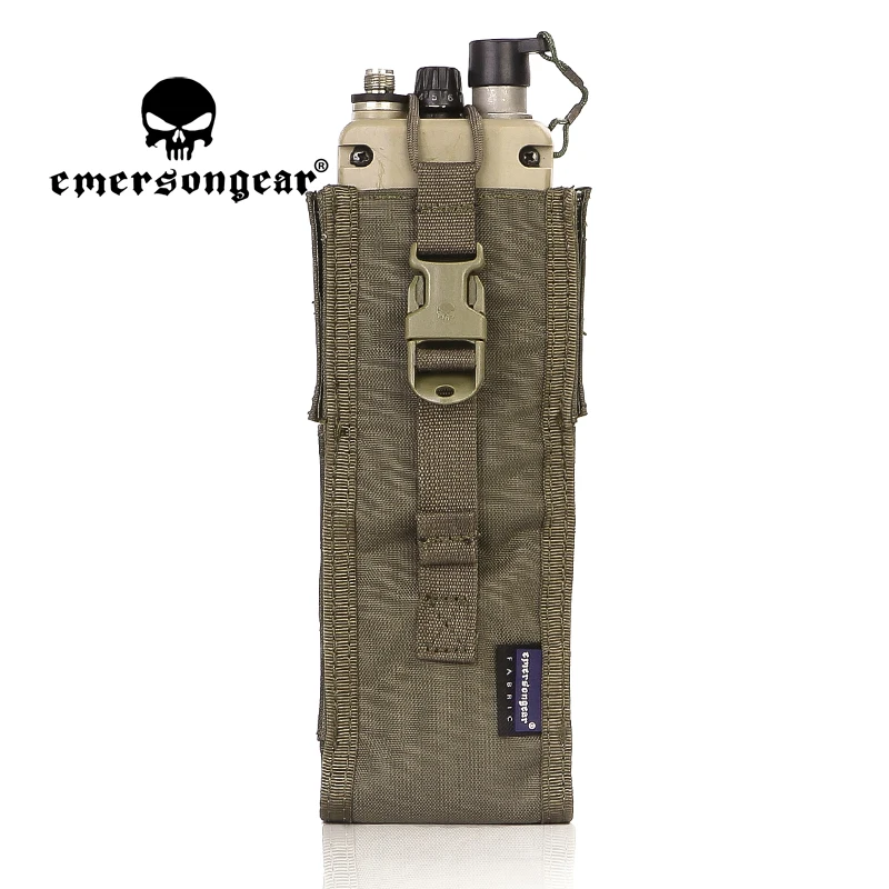 EMERSONGEAR táctico PRC148/152 bolsa de Radio Walkie Talkie titular riñonera Molle bolsillo con liberación Airsoft caza al aire libre Nylon - imagen 3