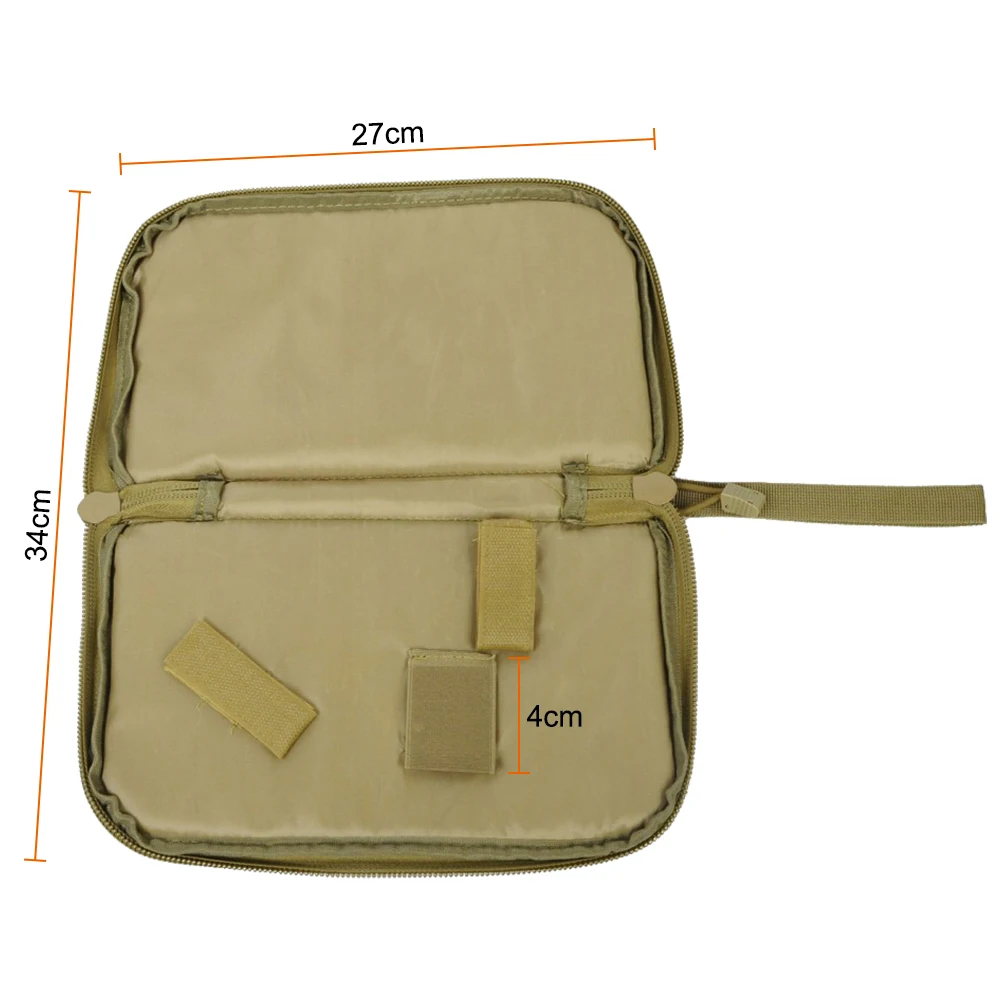 Funda táctica para pistola, bolsa de transporte para pistola, funda portátil para revista, funda para pistola, Protector suave, accesorios de caza - imagen 4