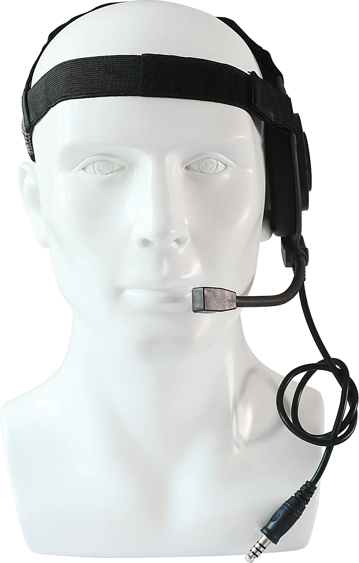 Auriculares tácticos con arnés ajustable, cascos militares Airsoft Paintball, caza, francotirador, Bowman Elite II, para todos los enchufes PTT - imagen 2