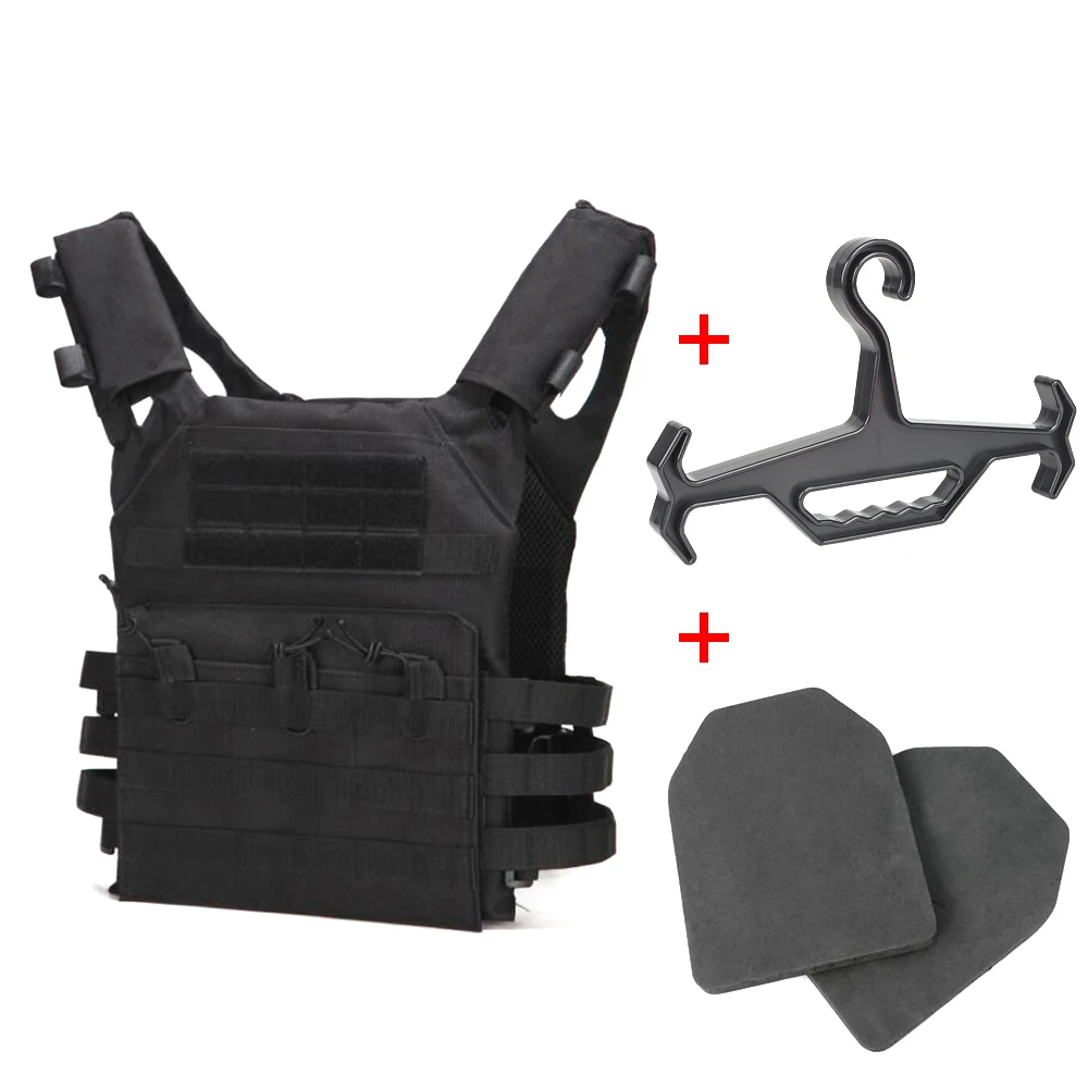 Chaleco táctico JPC Airsoft, equipo de Paintball, portador de placa de combate, colgador anticaída, chaleco protector CS para juego de guerra al aire libre - imagen 5