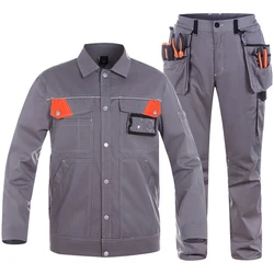 Conjunto de ropa de trabajo fina de verano, uniformes de taller de reparación mecánica de construcción, mono de trabajo duradero, traje de soldadura, ropa de trabajo