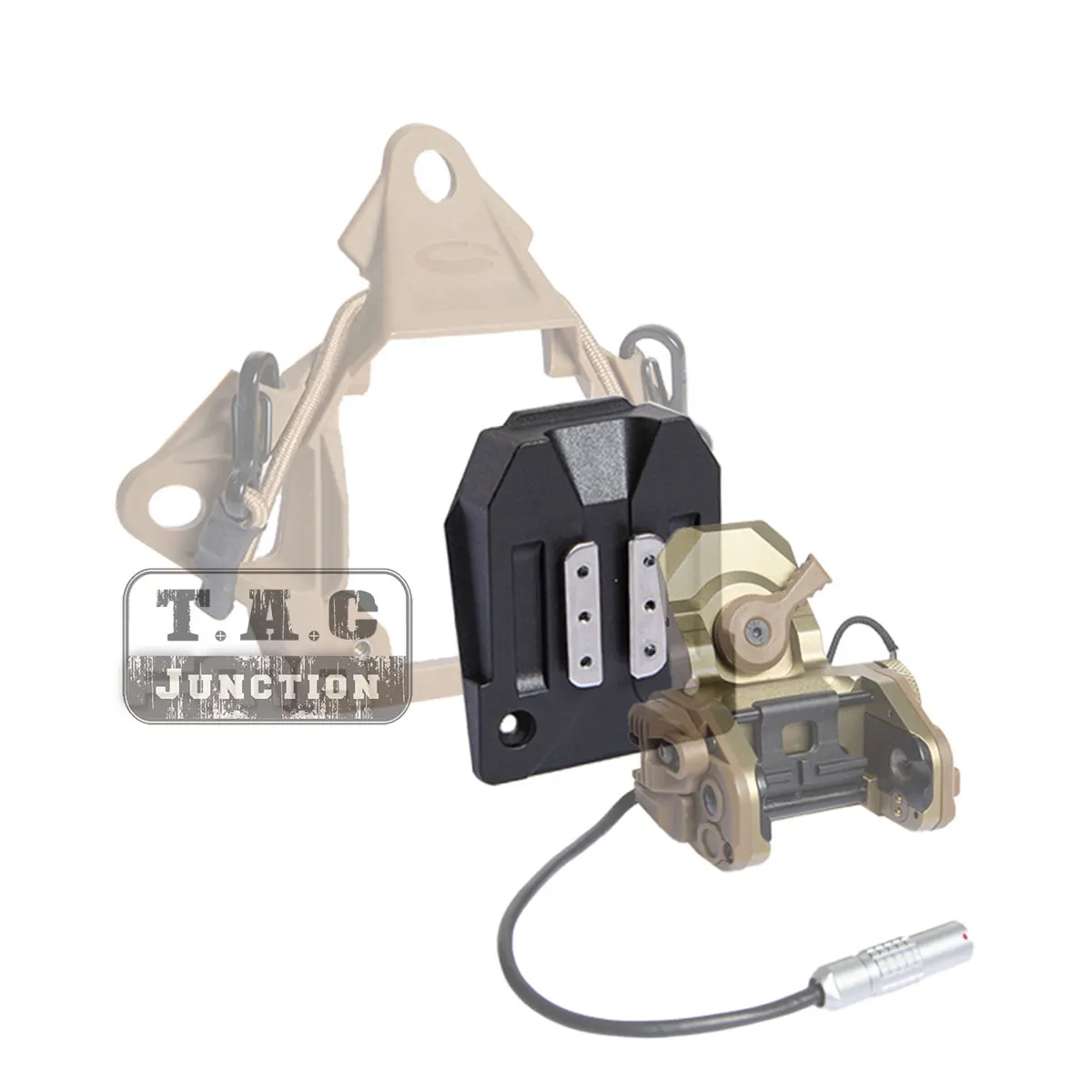 ANVIS-adaptador táctico de MBS, Kit Inesert, GSGM, DPA, NVG, soporte de montaje, adaptador de Base - imagen 4