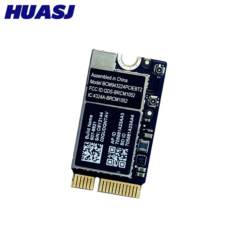 BCM 943224 PCIEBT2 300Mbps 2,4 y 5G WiFi bluetooth 4,0 Mini tarjeta de red PCIe para Mac OS Macbook Air A1370 A1369 A1465 A1466 - imagen 2