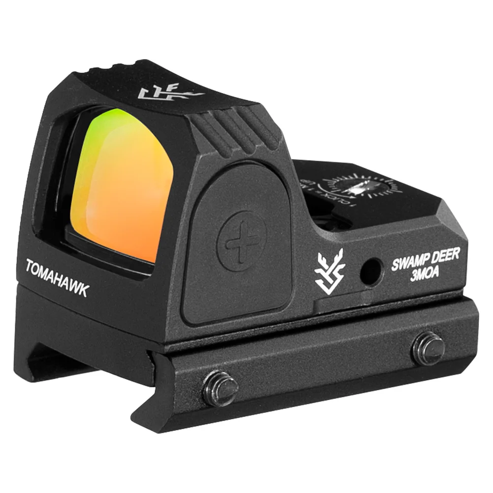 SWAMP DEER-colimador de punto rojo, Base Glock/pistola, mira réflex, compatible con riel de 20mm para Rifle de caza Airsoft - imagen 3