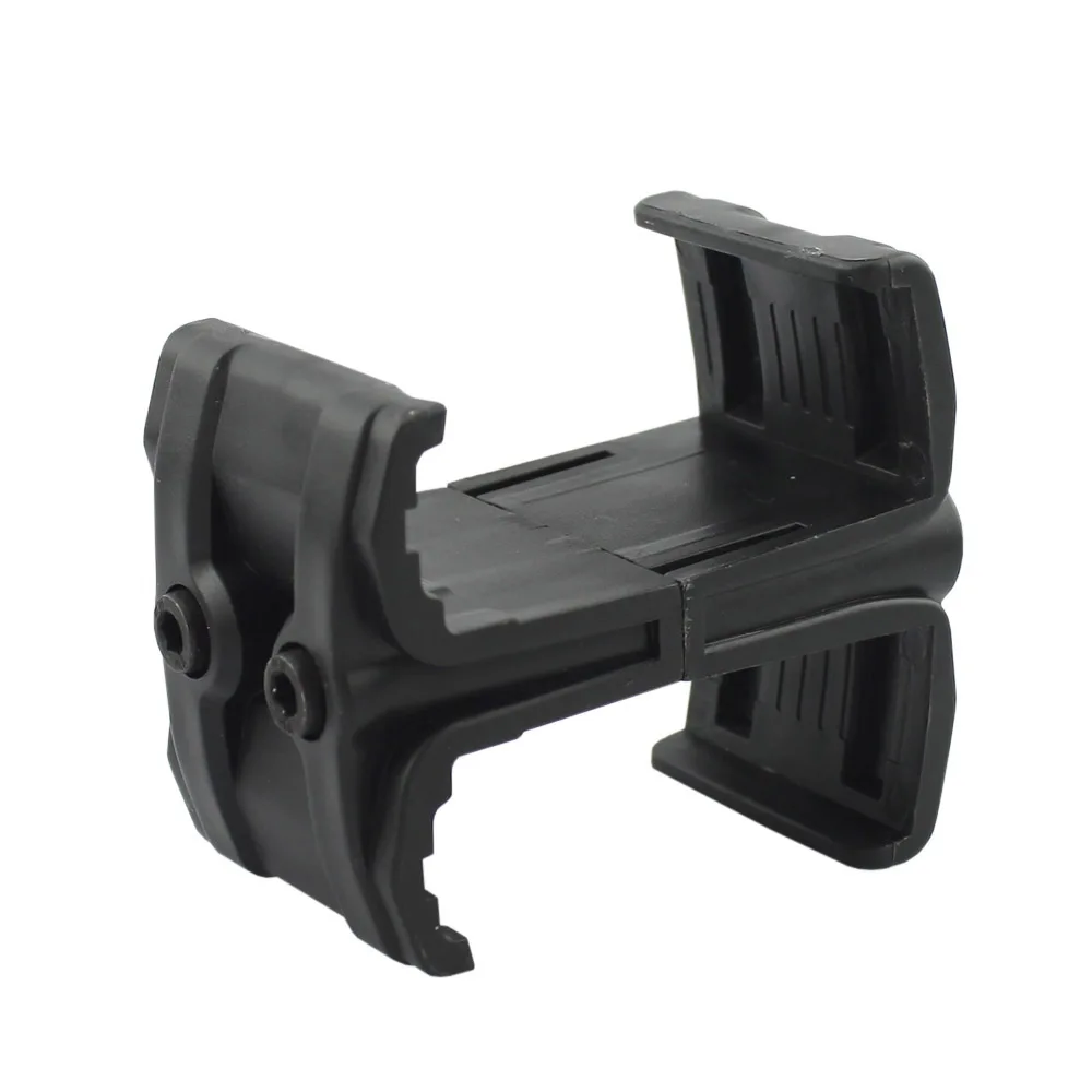 VULPO pistola de Rifle táctico M4 AR15, conector paralelo de revista, acoplador de doble revista, soporte de Clip, accesorios de caza - imagen 3