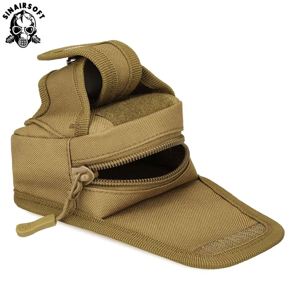 Paquete de bola de acero para deportes al aire libre, tirachinas EDC, bolsa trasera a través del cinturón, duradera, sin deformación, bolsa MOLLE de caza - imagen 5