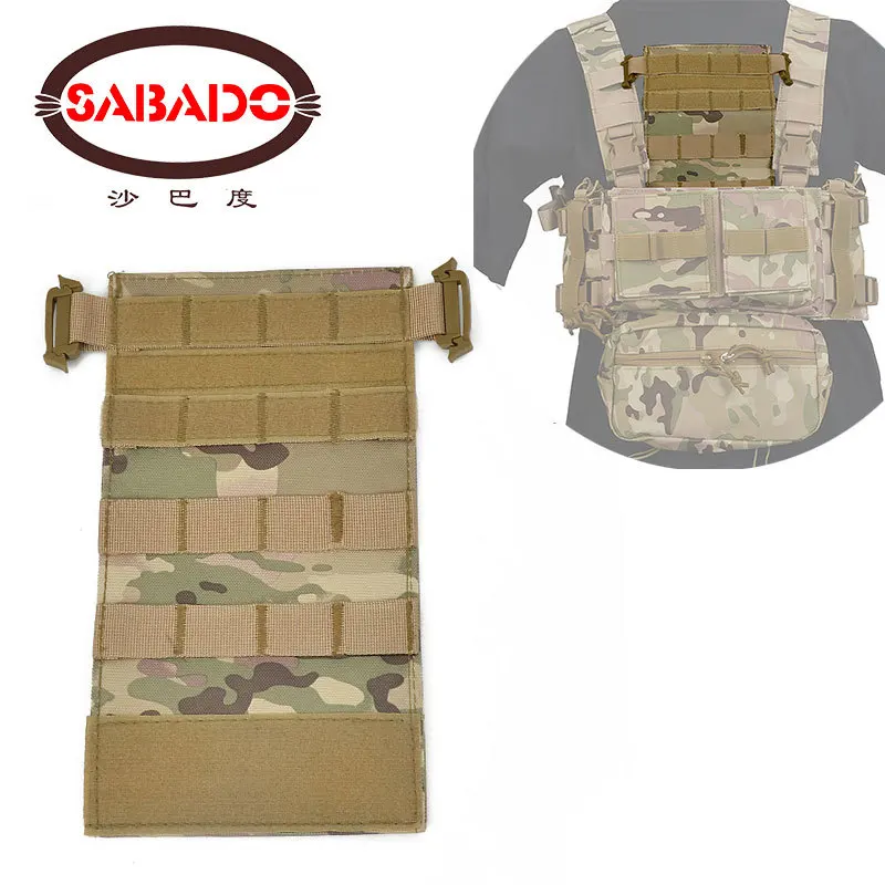 Panel frontal MOLLE para chaleco táctico modular