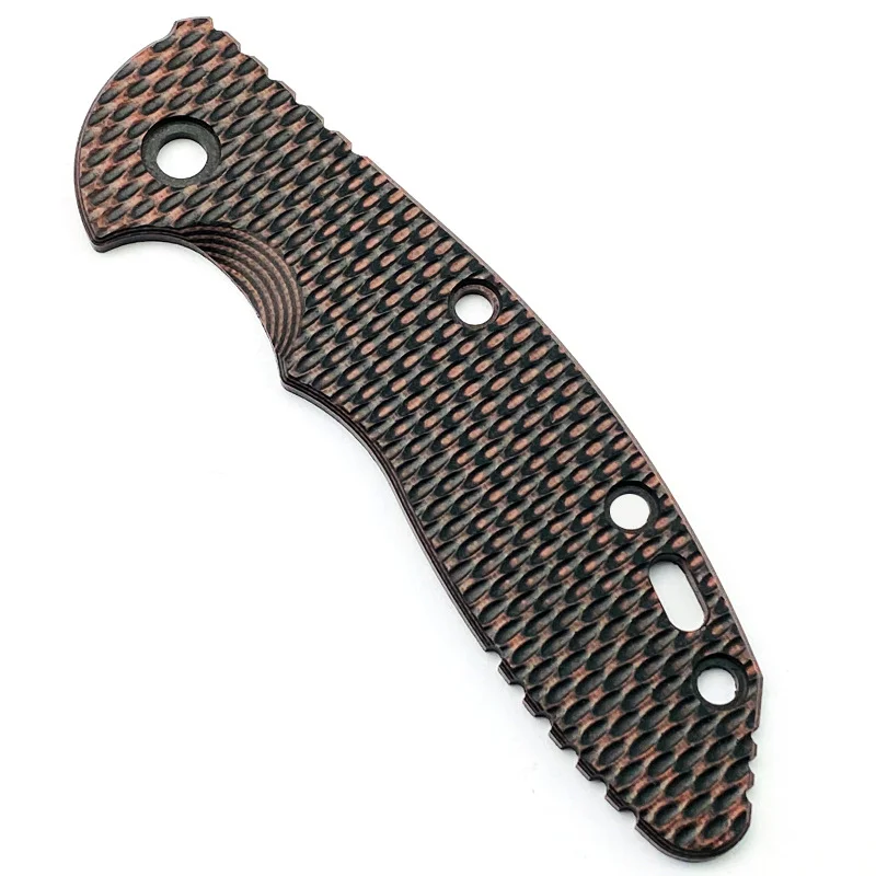 Parches de agarre de mango de cuchillo G10 Multicolor para cuchillos Rick Hinderer XM18 de 3,5 ", accesorios de báscula, piezas de Material XM-18, 1 unidad - imagen 5