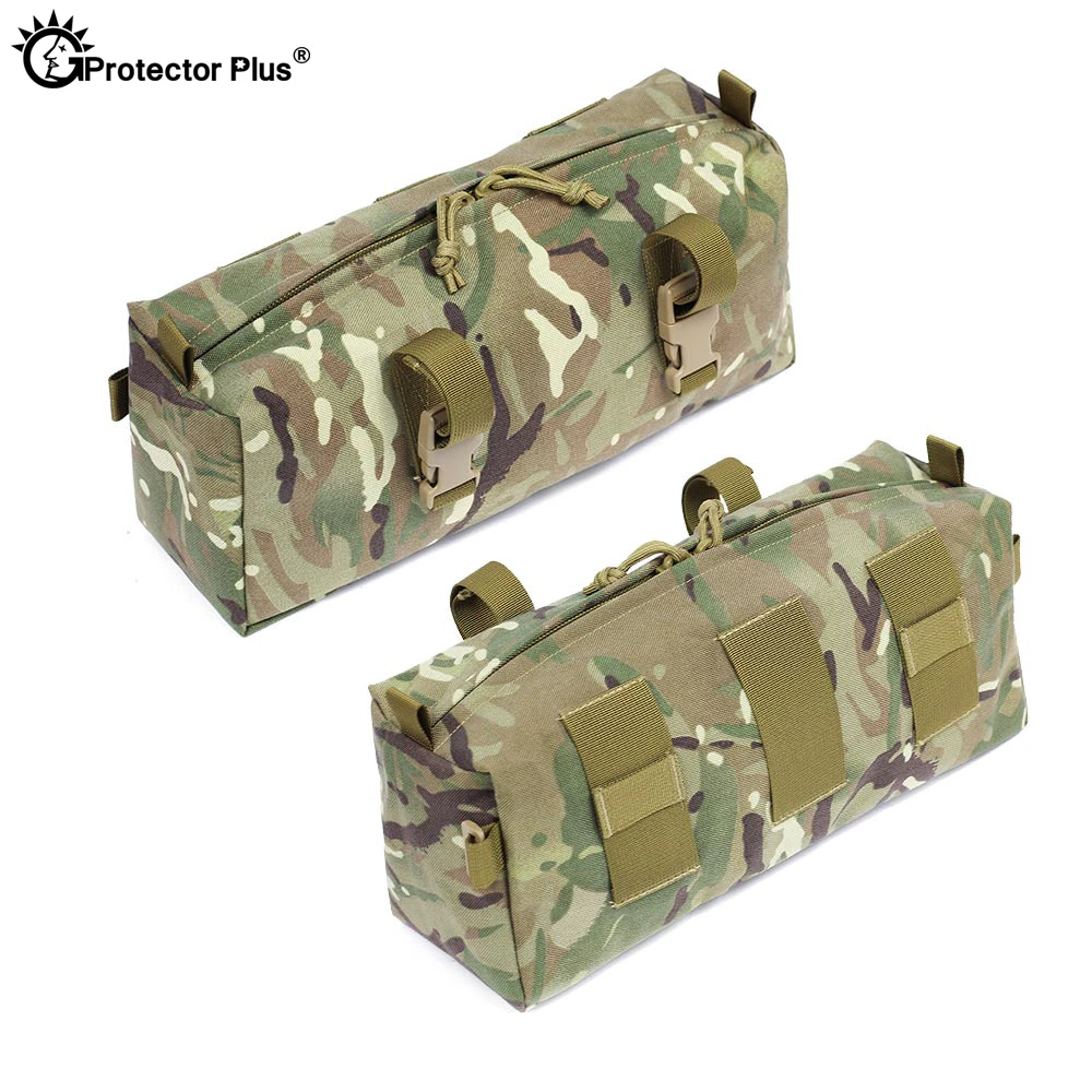 Mochila táctica militar protectora, bolsa de nailon 1000D, resistente al agua, para viajes, senderismo, Camping, deportes al aire libre, 55L - imagen 5