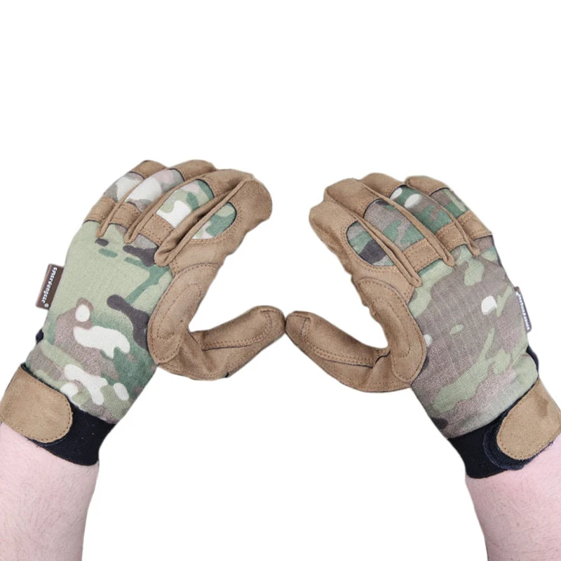 Emersongear-guantes de combate para juegos de campo táctico, ropa de mano protectora para caza, tiro Airsoft, deportes de ciclismo, senderismo al aire libre EM5368 - imagen 5