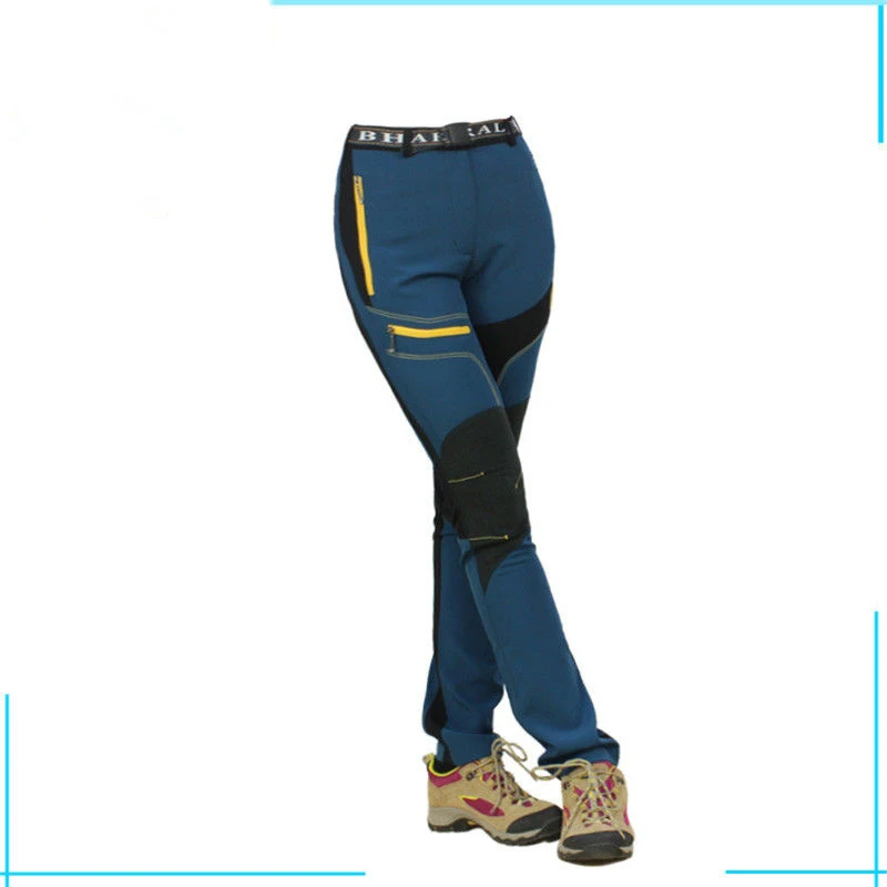 Pantalones deportivos transpirables para mujer, pantalón de secado rápido para senderismo, pesca, Camping, escalada, correr, exteriores, Verano - imagen 2