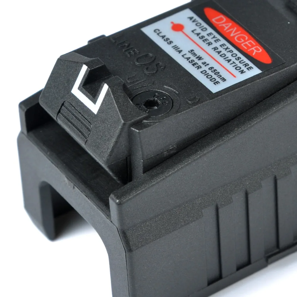 Mira láser roja táctica para Airsoft, KWA, KSC, Glock 17, 19, 22, 23, 25, 26, 27, 28, 31, 32, 33, 34, 35, 37, 38, pistola - imagen 5