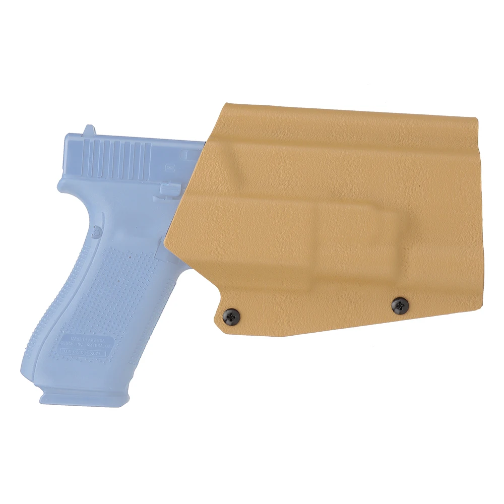 Kydex-funda táctica para pistola Glock 17/19/19X/45 + X300, funda con cubierta de cintura, con funda K - imagen 3