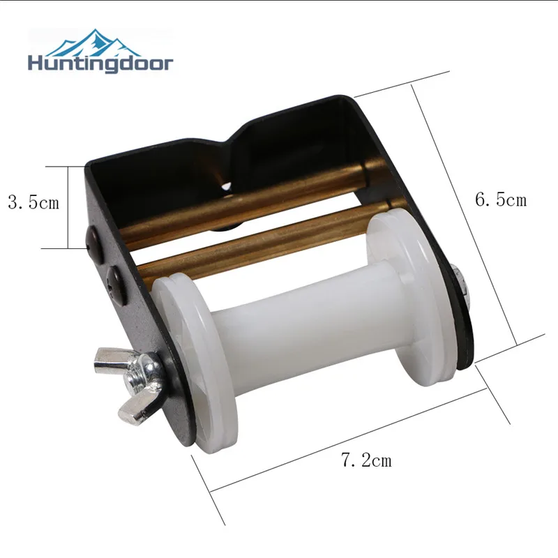 Herramienta de bobinado de Cable de cuerda de arco de tiro con arco, carrete de hilo, bobinador de Cable, Material de servicio, equipo de cuerda de reparación - imagen 5