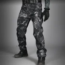 Mono táctico tiburón hombre impermeable con bolsillos MOLLE