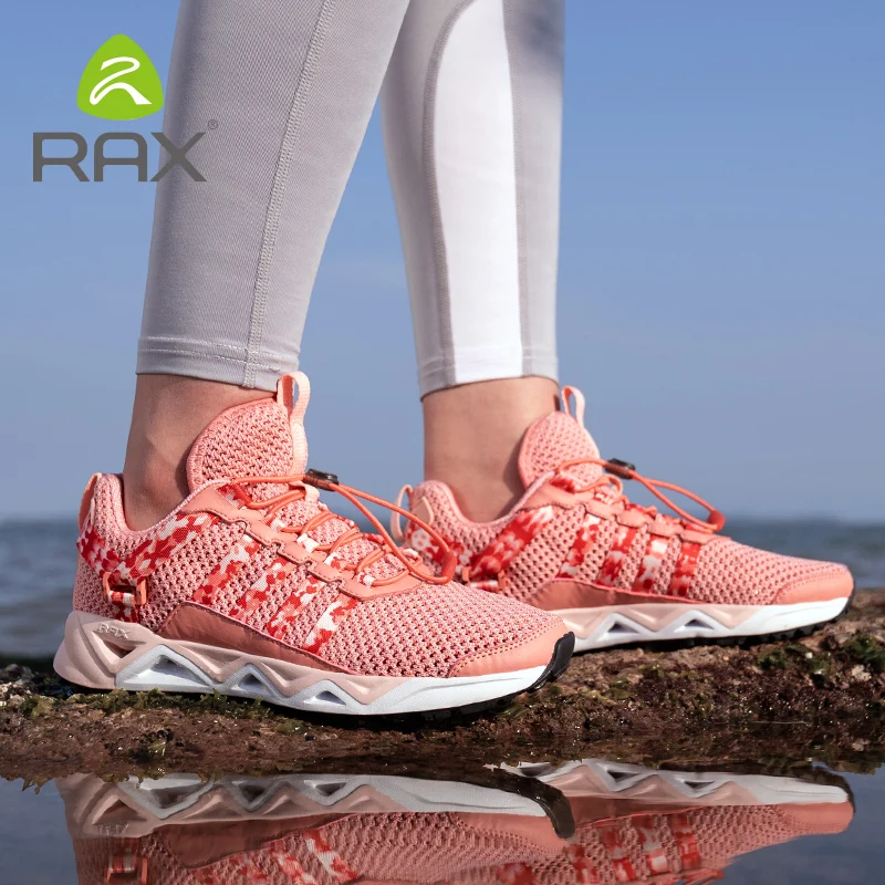 Rax zapatos acuáticos para hombre, zapatos de pesca transpirables de secado rápido para mujer, zapatos de agua antideslizantes para trekking, zapatillas deportivas para senderismo - imagen 3