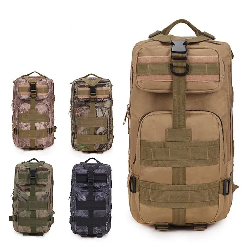 Mochila táctica impermeable para hombre, bolsa militar para deportes al aire libre, senderismo, Camping, viaje, equipo de entrenamiento - imagen 5