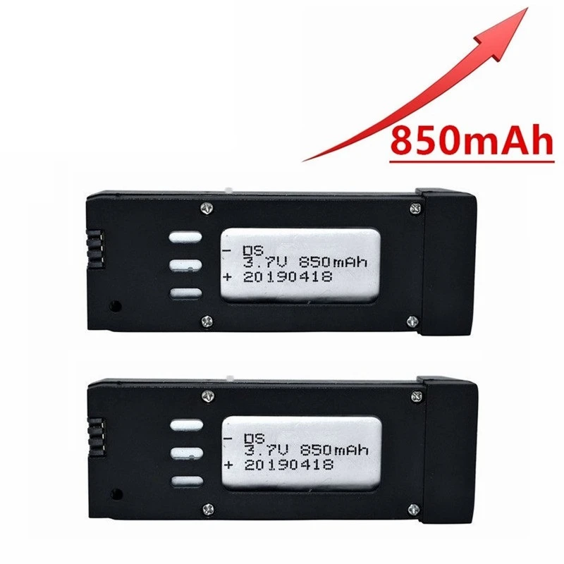 Batería recargable de 850mAH para cuadricóptero teledirigido, E58, JY019, S168, 3,7 V - imagen 3
