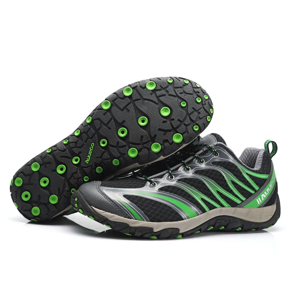 AUUPGO-zapatos de ciclismo sin bloqueo para hombre y mujer, calzado ultraligero y transpirable para bicicleta de montaña o de carretera, para ocio al aire libre - imagen 4