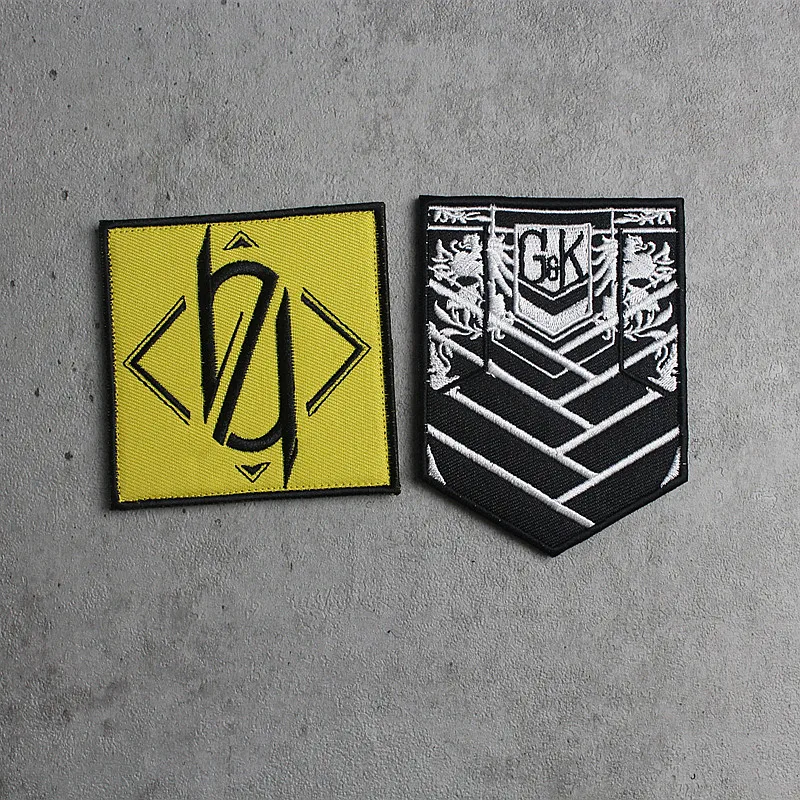 404 Squad Girls' Frontline bordado parche insignias tácticas para ropa chaleco bolsa decoración - imagen 2