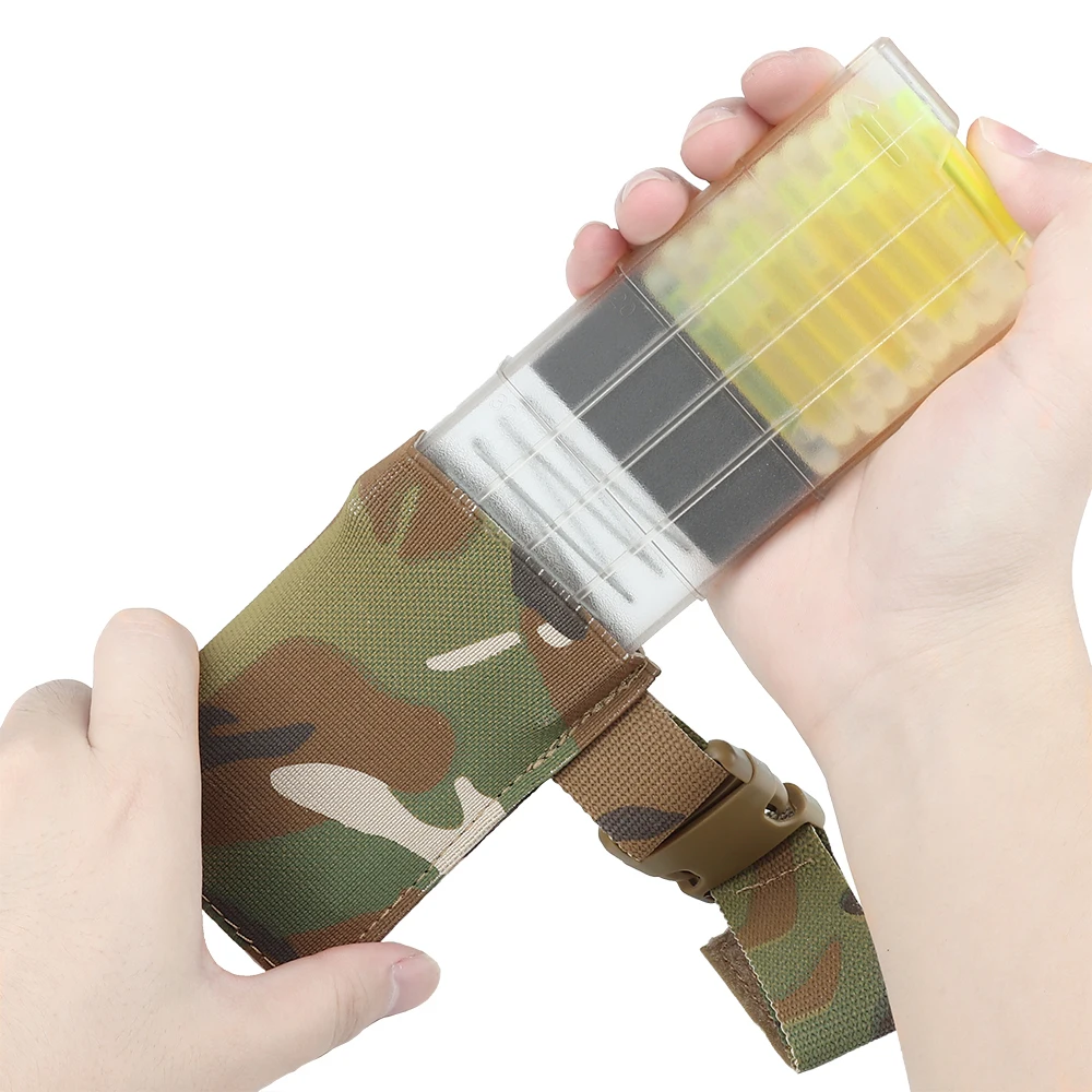 Dispensador de luz de marcado táctico, colgador de bolsa montado en cinturón, etiqueta fluorescente, barras de señal de iluminación brillantes, accesorios de Paintball - imagen 4