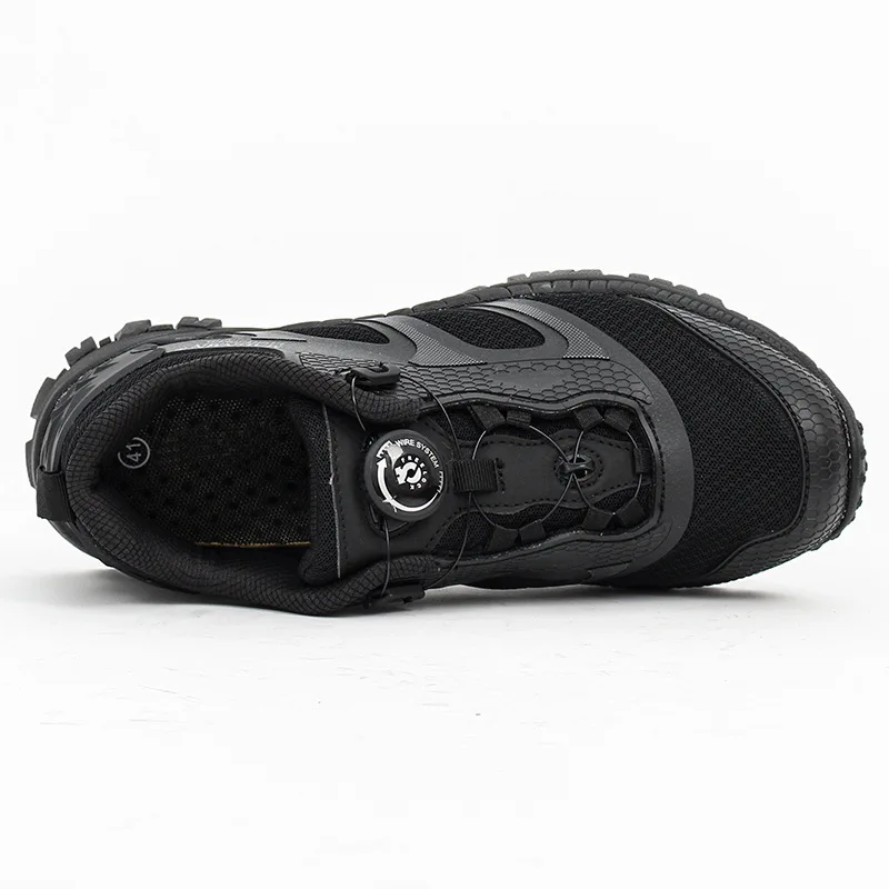 Botas de combate tácticas para hombre, zapatos deportivos ultraligeros para exteriores, senderismo, entrenamiento, escalada, transpirables, liberación rápida, primavera y otoño - imagen 4