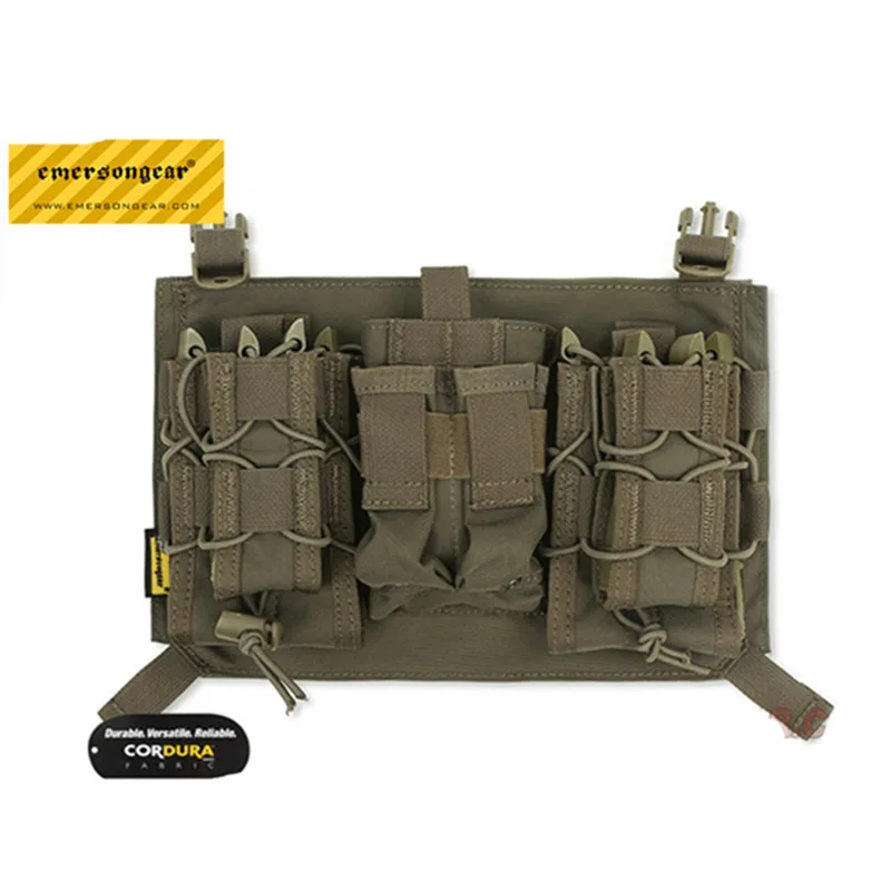 EMERSON-Panel de camuflaje para chaleco 419 420, 500D Nylon, Airsoft Gear Combat, ropa de chaleco Molle para exteriores, ropa deportiva EM9335 - imagen 4