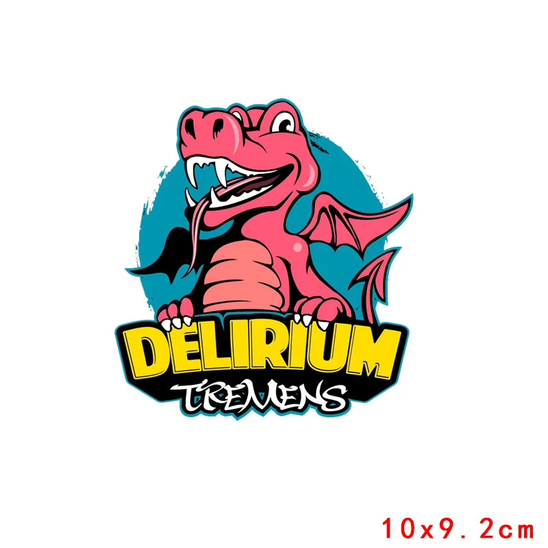 Pegatinas divertidas de dinosaurio para planchar, parches de transferencia térmica para ropa - imagen 2