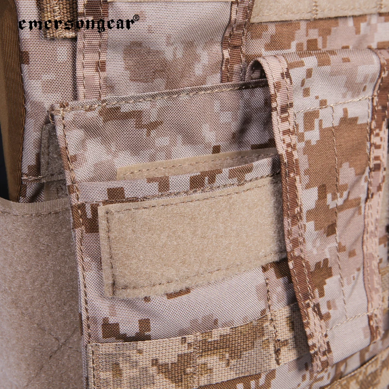 Emersongear NJPC chaleco táctico portador de placa bolsa para revistas bolsa Molle Board Body Armor Airsoft combate equipo de caza - imagen 4