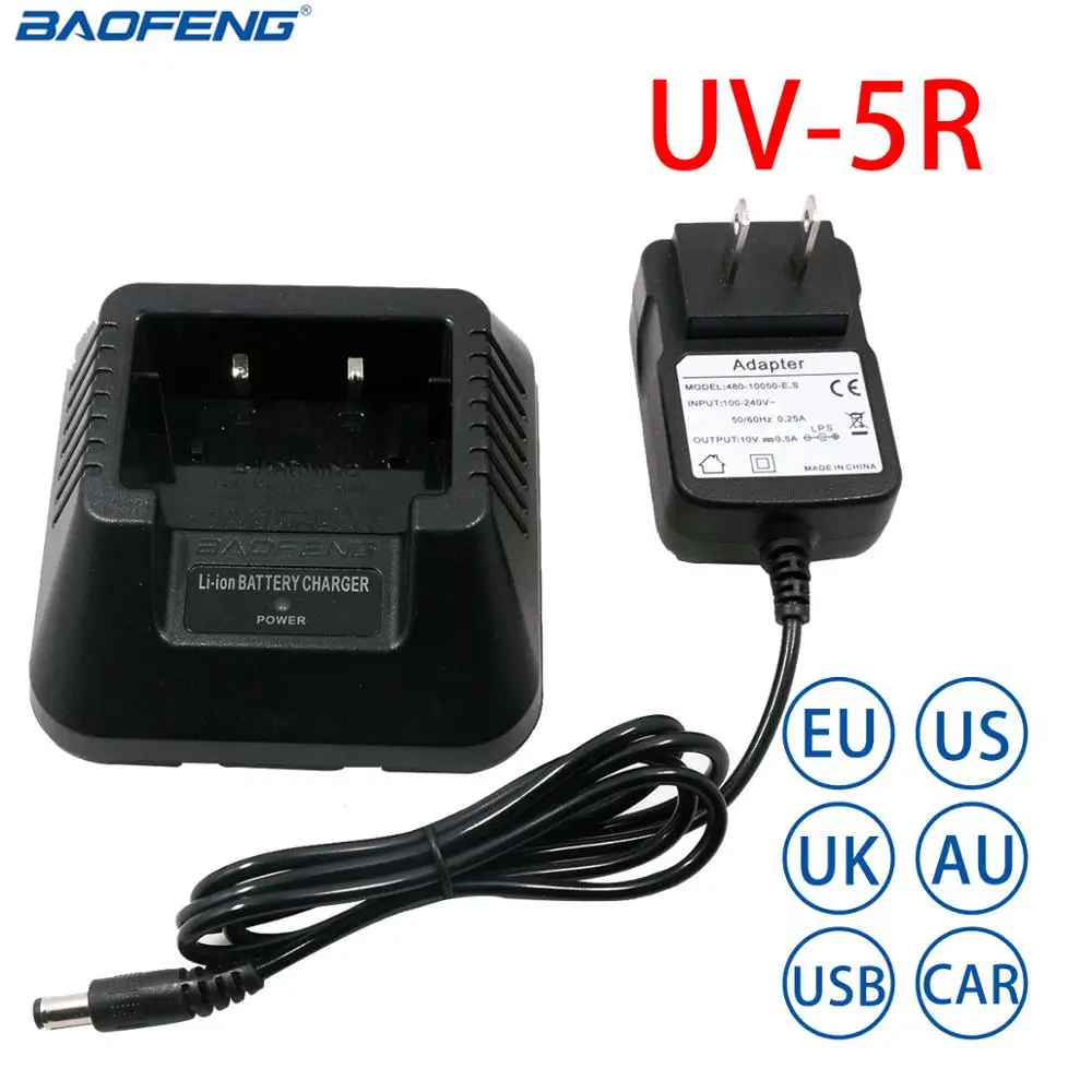 Cargador coche Baofeng UV-5R – Para radio walkie talkie battería vehículo - imagen 4