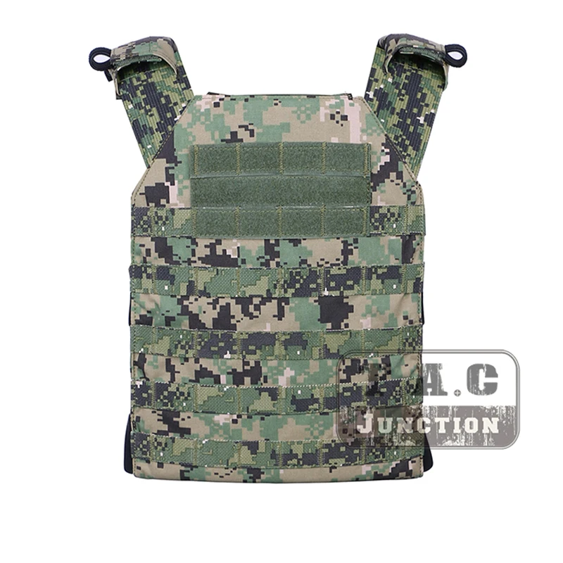 Emerson-chaleco táctico adaptable estilo MOLLE, chaleco de armadura de ataque de asalto, ligero, ajustable, rápido, AOR2 - imagen 4