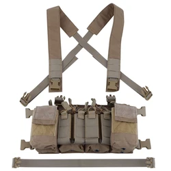 Chaleco Táctico D3 Portaplacas MOLLE Negro - Uso Militar