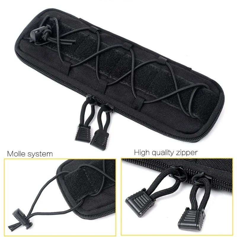 Bolsa para cuchillos Molle, bolsillo de nailon, juegos de cintura para exteriores, funda para cuchillos EDC, bolsa plegable para soporte de cuchillos - imagen 4
