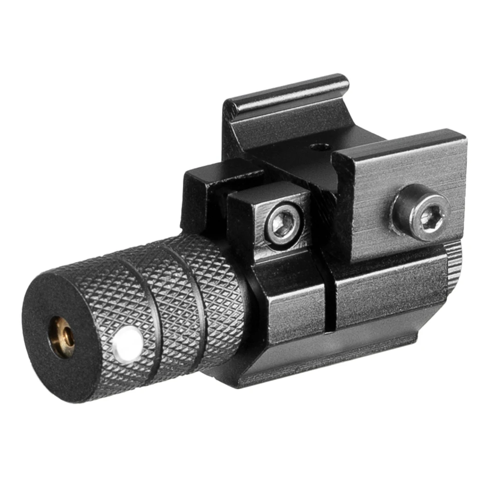 2025 FIRE WOLF táctico punto rojo Mini mira láser roja con interruptor trasero alcance pistola alargar rata cola caza óptica carril láser - imagen 4