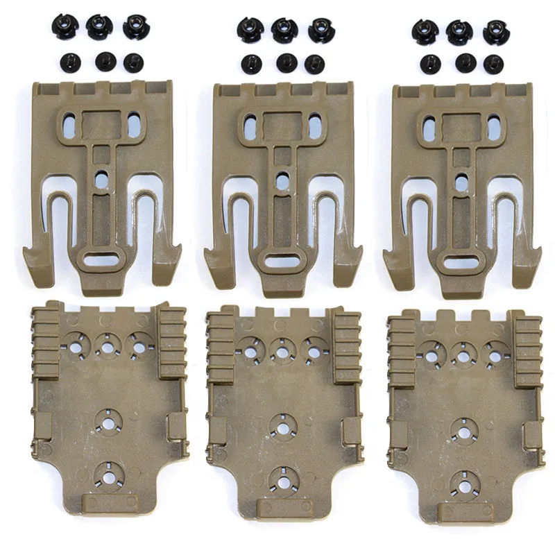 Kits de sistema de bloqueo rápido QLS para Glock 17 19 Beretta M92 adaptador de funda de pistola con accesorios de caza QLS 19 22 - imagen 4