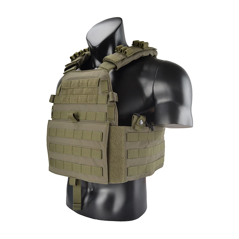 Chaleco táctico a prueba de balas para caza, TW-VT10, Delustered LB 6094S USMS, Airsoft, CQB, Wargame, militar, policía - imagen 2