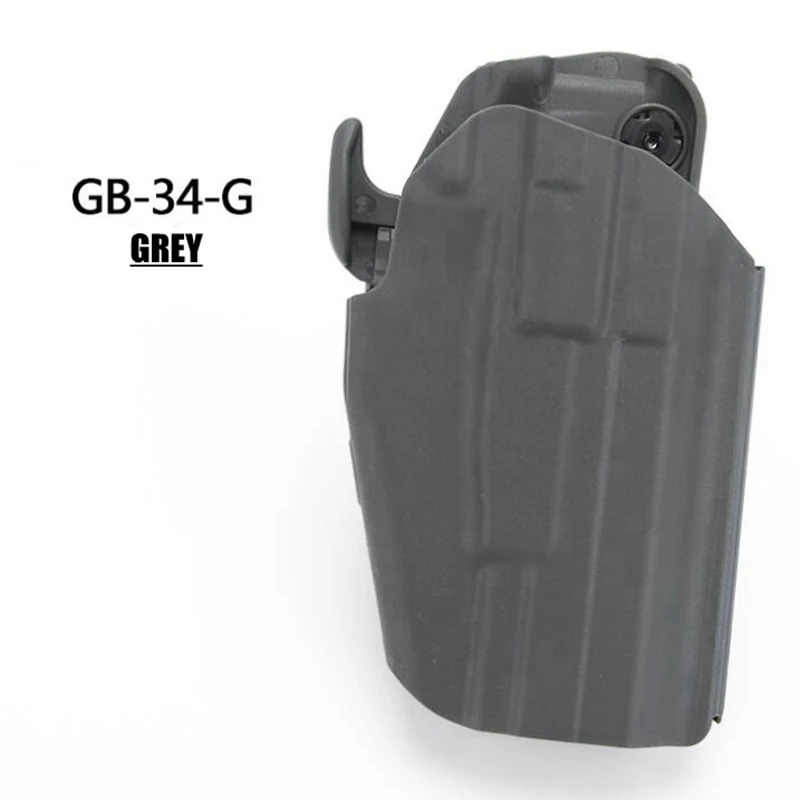Funda de pistola con cinturón táctico para GL 19 23 38 H & K USP VP9 Ruger P226 P225, funda para pistola con pierna caída, funda, accesorios de caza - imagen 3