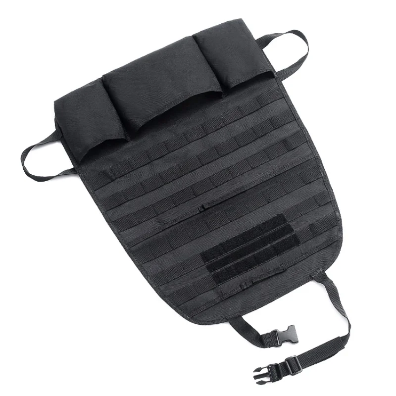 Organizador táctico para asiento trasero de coche, accesorio deportivo multifunción, bolsillos de almacenamiento, 1000D, bolsa para funda de asiento Molle para exteriores - imagen 5