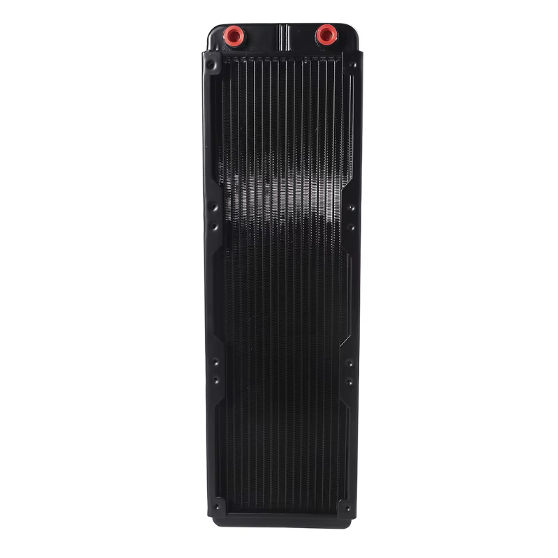 K1KF-radiador de refrigeración por agua para ordenador, sistema de refrigeración de agua de 18 tubos, rosca hembra G1/4, disipación de calor para PC, CPU, 360mm - imagen 2