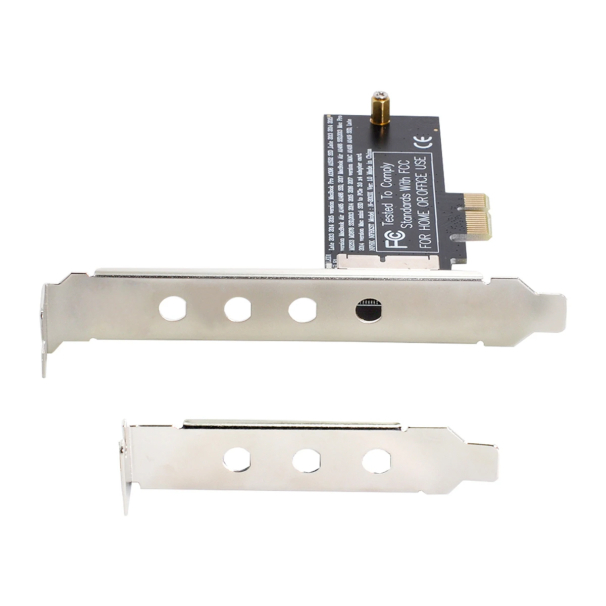 Chenyang PCI-E 1X PCI Express a 12 + 16 pines 2013-2017 Mac Pro Air SSD Tarjeta de conversión para A1493 A1502 A1465 A1466 - imagen 2