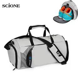 Bolsa entrenamiento gym resistencia – Compartimento ropa mojada y zapatos