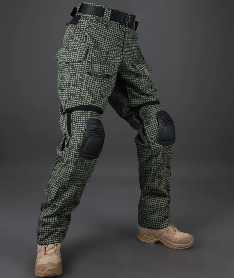 Pantalones largos tácticos de caza G3 de camuflaje nocturno para deportes al aire libre - imagen 2