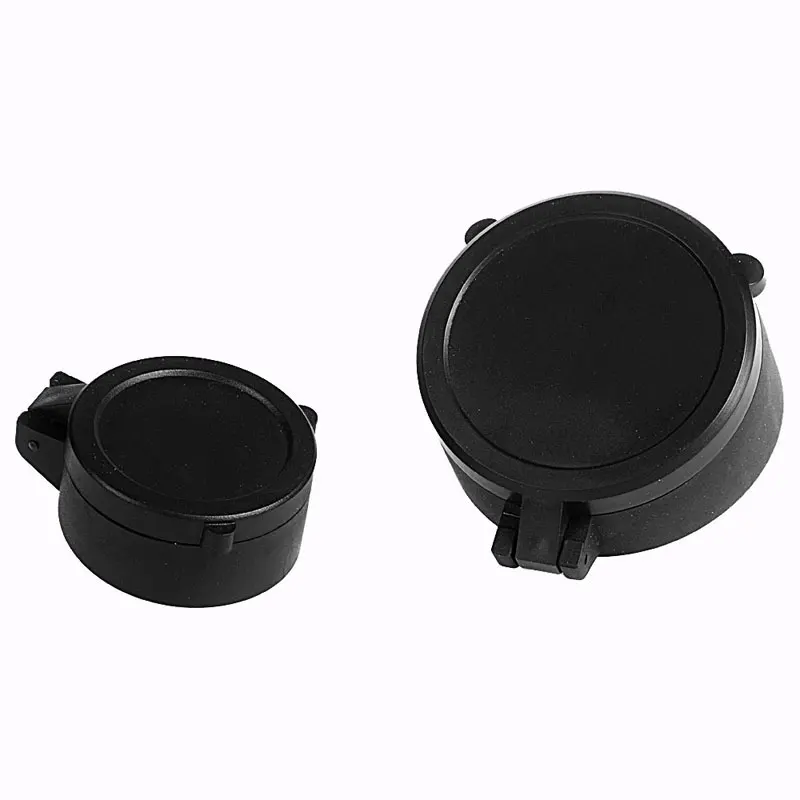 Cubiertas de protección de mira de Rifle, tapa de lente abierta, tapa de lente de objetivo, protección ocular, accesorios de caza Airsoft - imagen 2