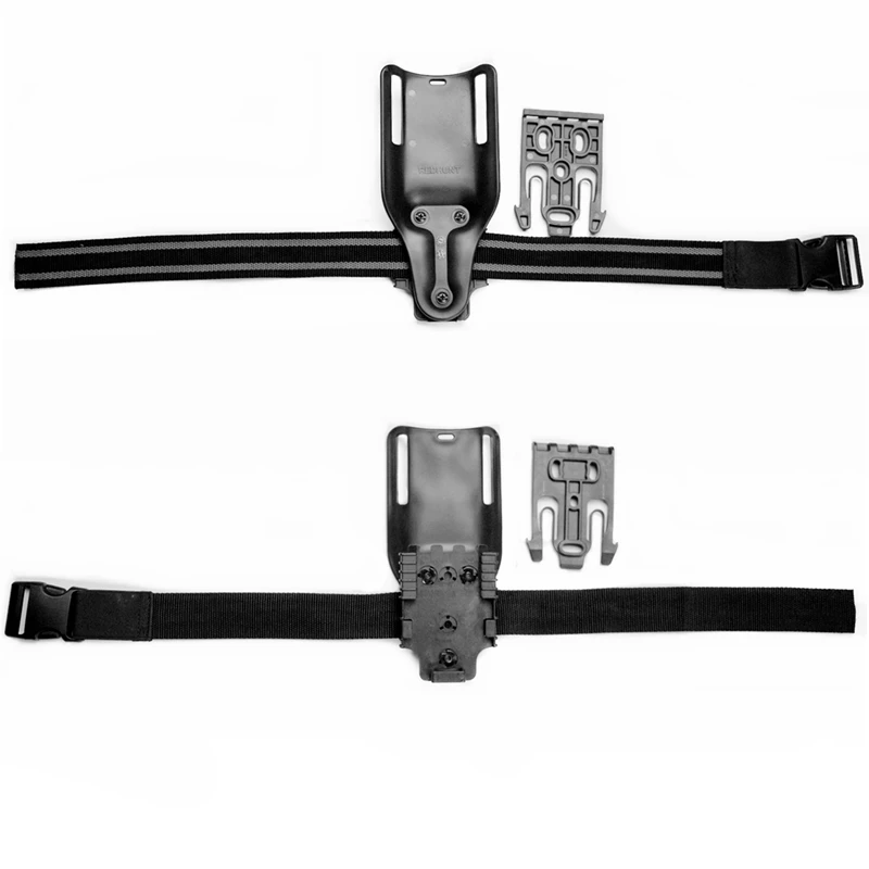 Kit de sistema de bloqueo rápido QLS 19 22, lazo de cinturón medio-bajo, correa de pierna muslo, accesorio de funda de pistola táctica, plataforma de pierna caída - imagen 5